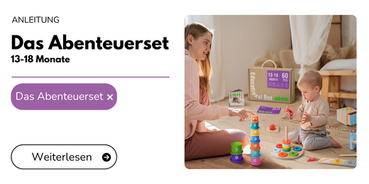 Spielanleitung & Tipps für die Entwicklungsphase von 13 bis 18 Monaten