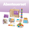 Abenteuerset - Montessori Spielset für Babys 13 bis 18 Monate