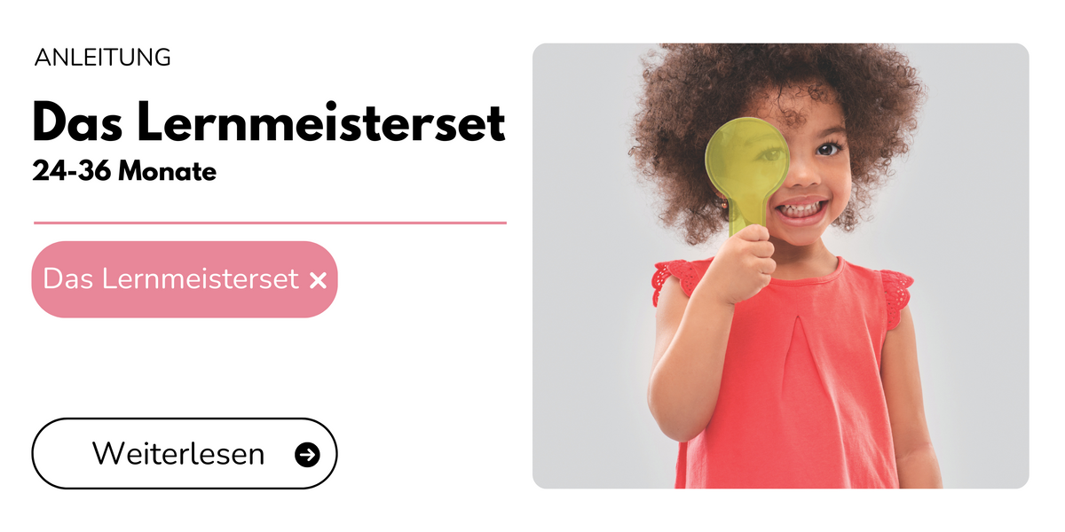 Spielanleitung & Tipps die Entwicklungsphase von 25 bis 36 Monaten